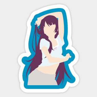 Senjougahara Minimalist Ver.2 Sticker